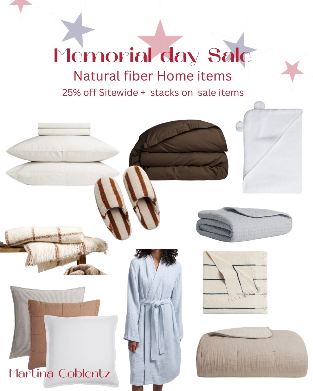 Natural fiber home items from bedding, bath, baby, throw blankets and pillows are on Memorial Day sale 


•sale •Memorial Day sale •non toxic •low toxic •cotton •natural fiber •

#LTKHome #LTKSaleAlert #LTKselfcare