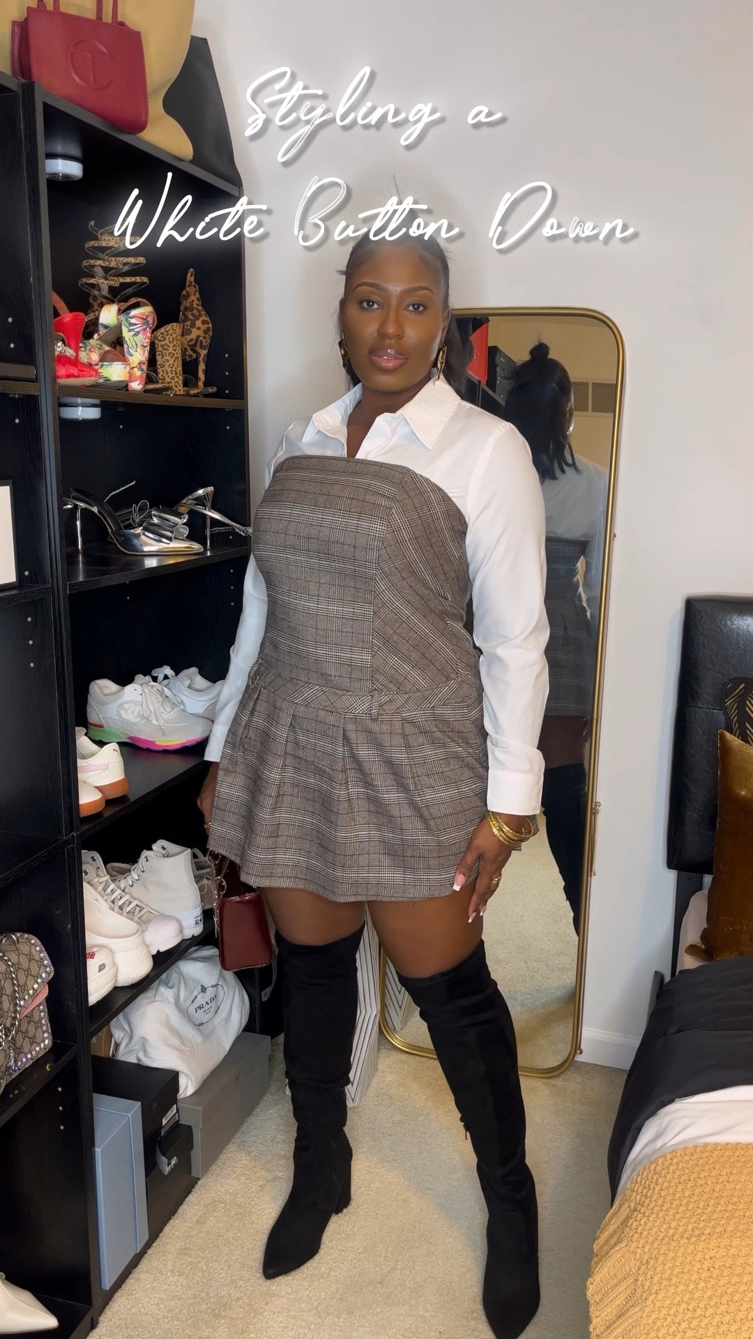 One of my FAVORITE style hacks for fall is adding summer clothing over a white button down top!

Sleeveless dresses are one way to play up a look that’s easy to transition from season to season.

#LTKMidsize #LTKStyleTip