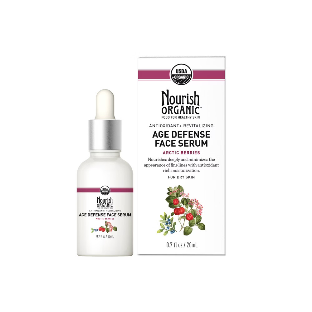 Nourish Organic Age Defense Serum - 1 fl oz | Target