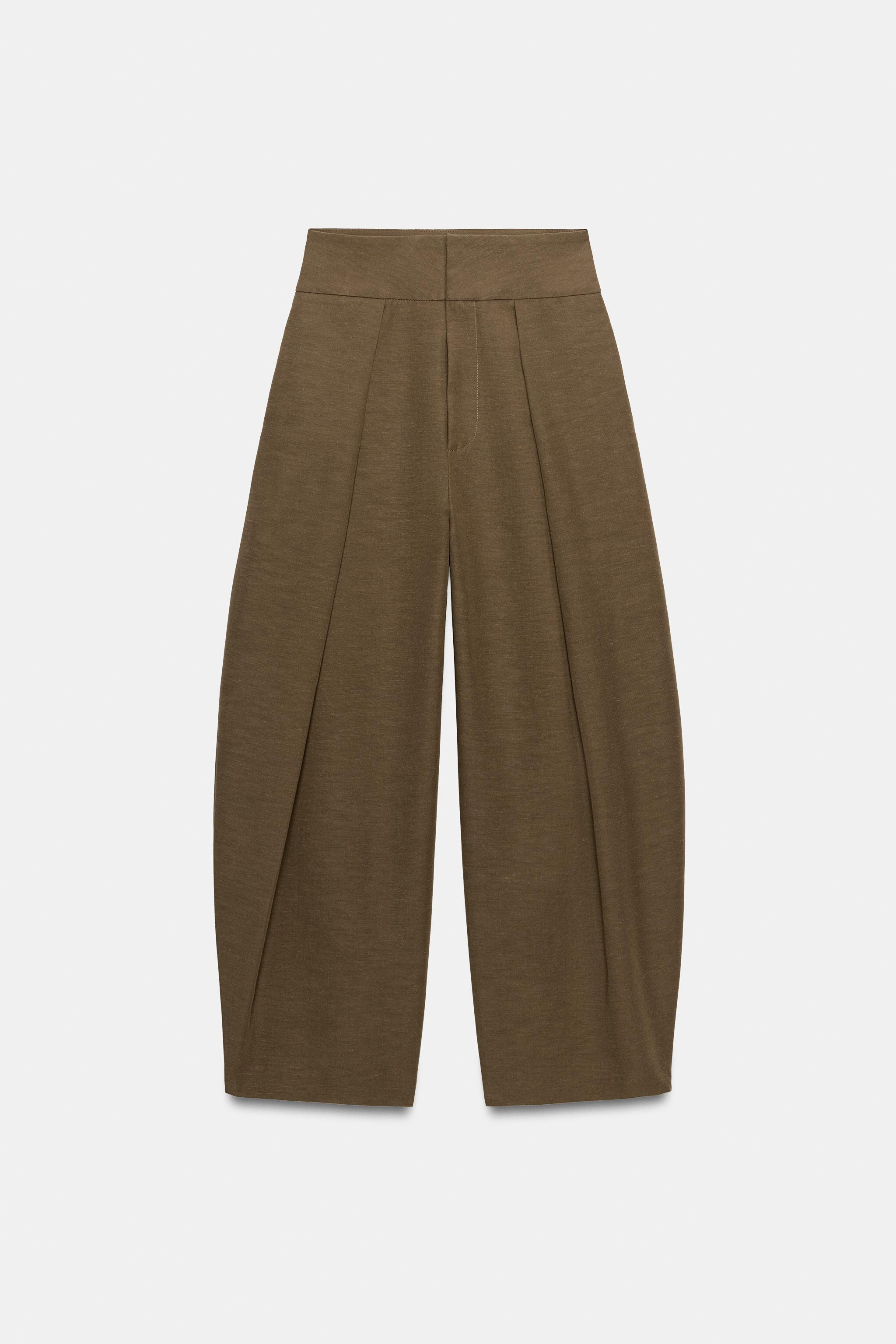 PLEATED BALLOON PANTS | Zara US