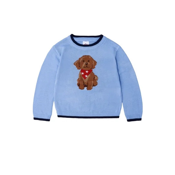 Way to Celebrate Toddler Americana Sweater, Sizes 12M-5T | Walmart (US)