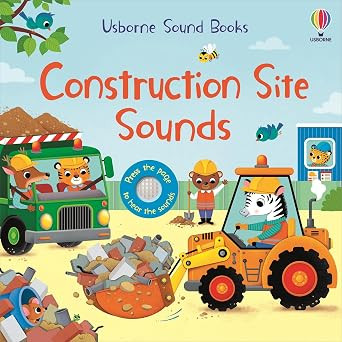 Construction Site Sounds: An Interactive Sound Book About Busy Builders and Their Vehicles | Amazon (US)
