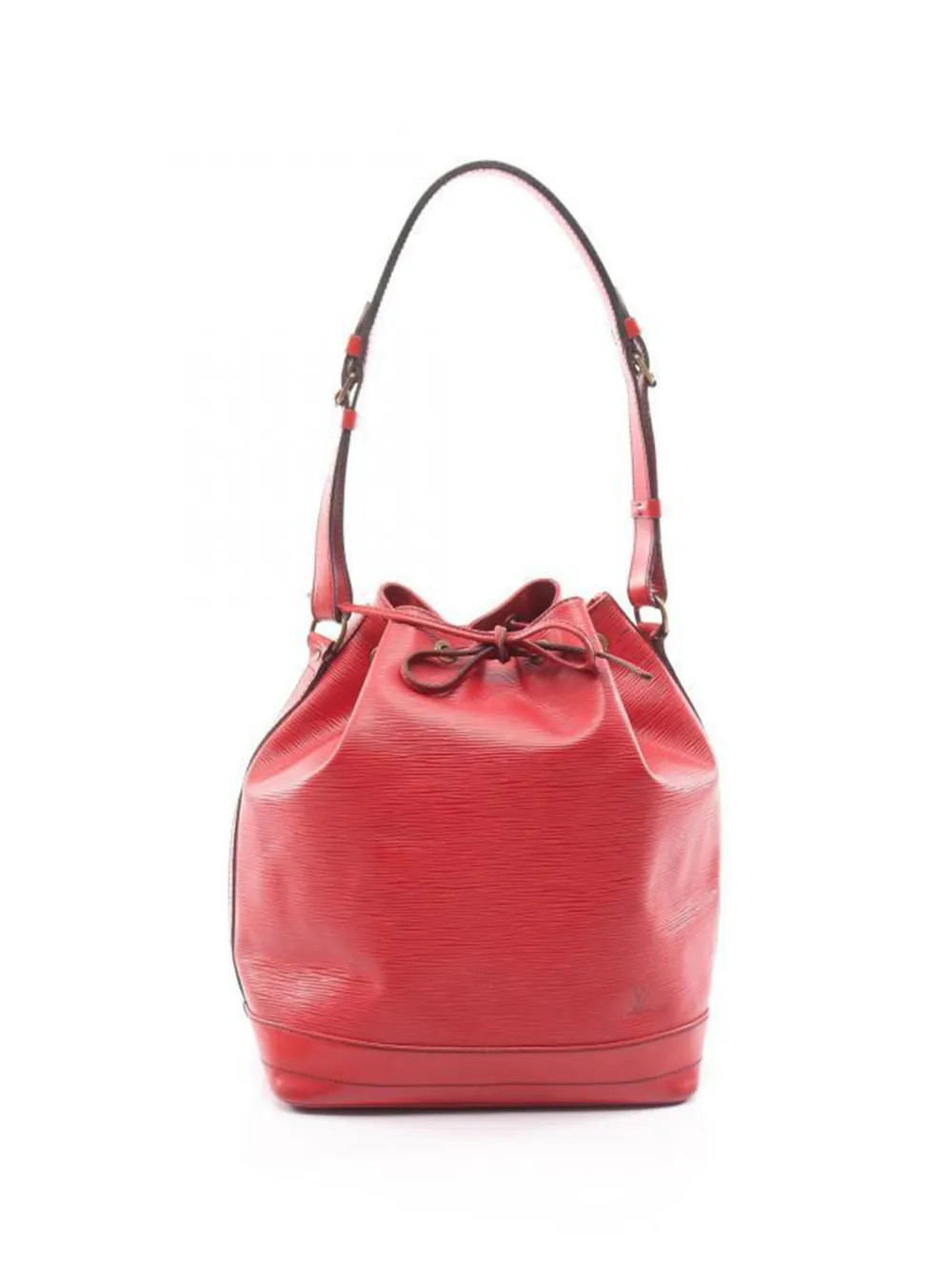 Louis Vuitton Pre-Owned 1990 Noé Épi-Leather bucket bag - Red | Farfetch Global