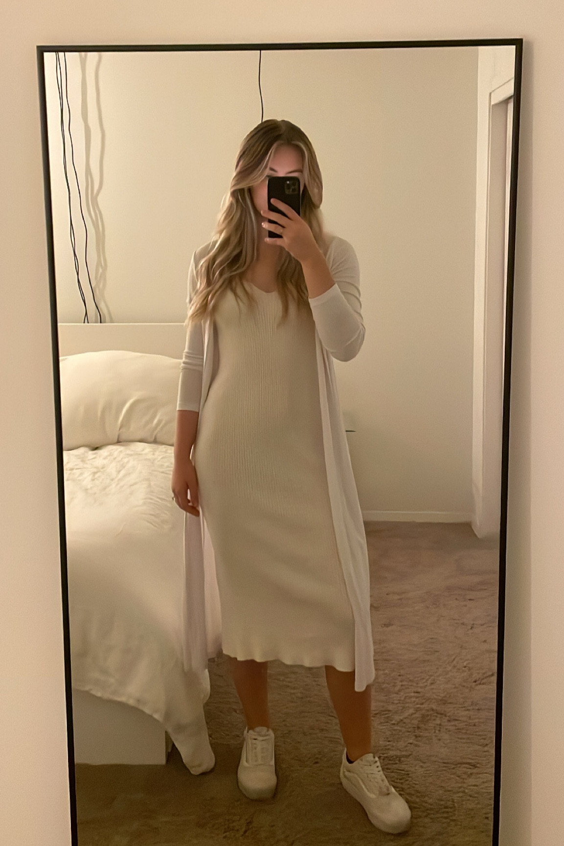 Winter white outfit for work 

#LTKworkwear #LTKunder50 #LTKHoliday