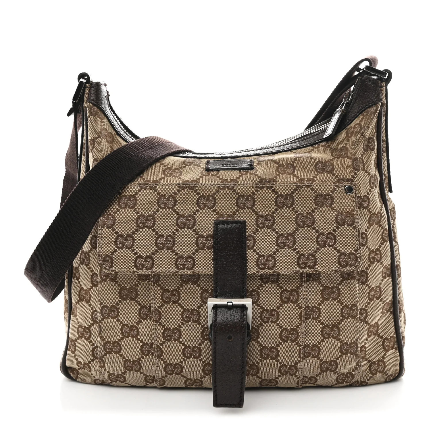 Monogram Messenger Bag Dark Brown | FASHIONPHILE (US)