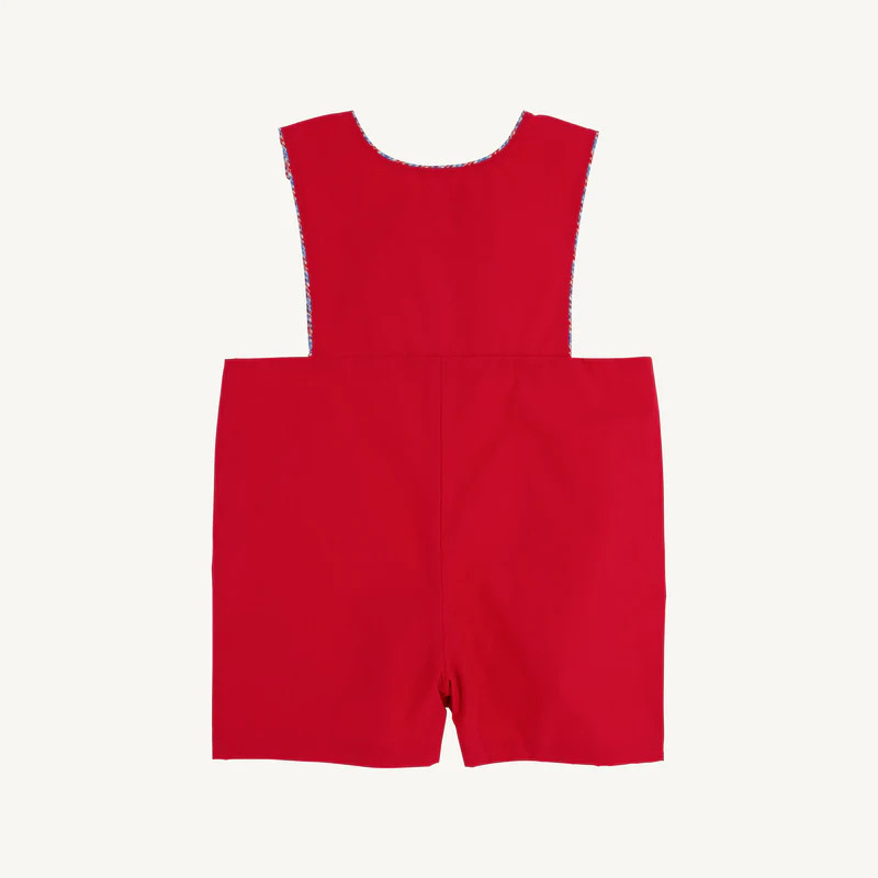 Color
      
      Richmond Red with Lawn Party Plaid & Stars Embroidery | The Beaufort Bonnet Company