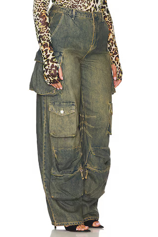 AFRM Parker Jeans in Tinted Grunge Wash from Revolve.com | Revolve Clothing (Global)