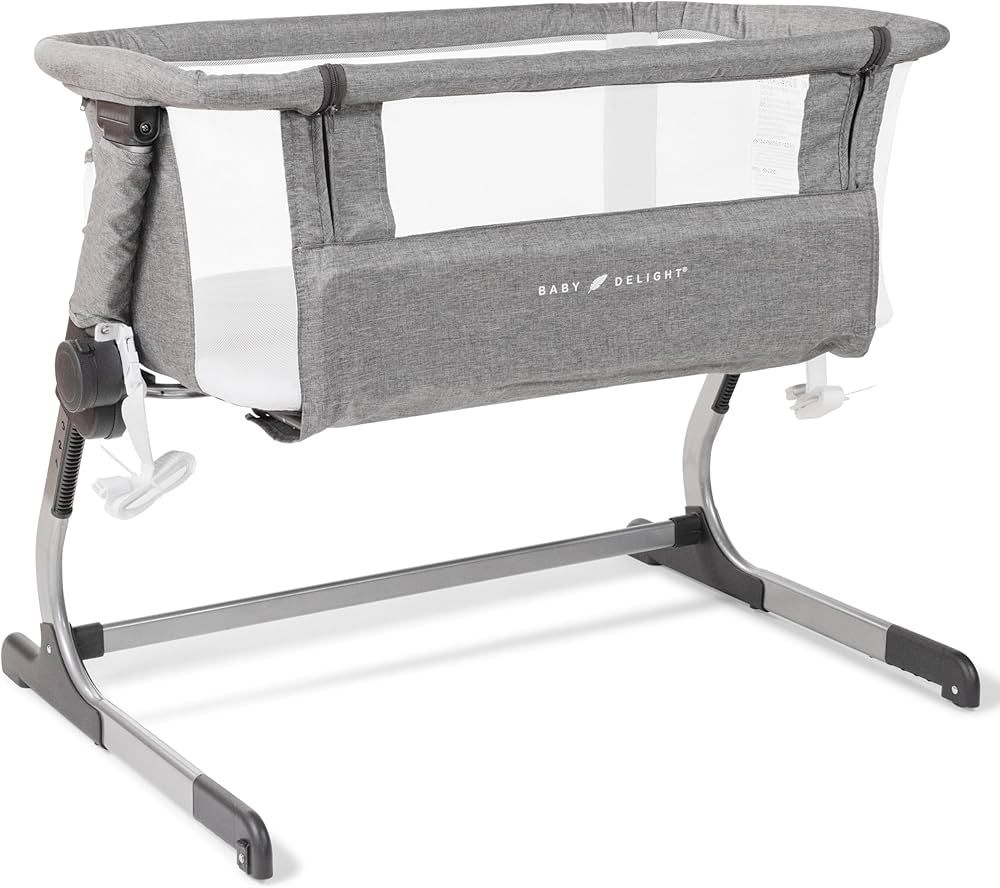 Baby Delight Beside Me Dreamer Bassinet | Bedside Sleeper | 6-position Height Adjustment | Charco... | Amazon (US)