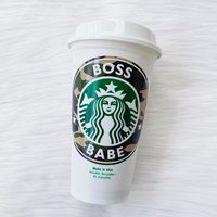Boss Babe Starbucks Cup, Women Empowerment, Lady, Best Friend Gift , Lauren Mackenzie, Personalized  | Etsy (US)