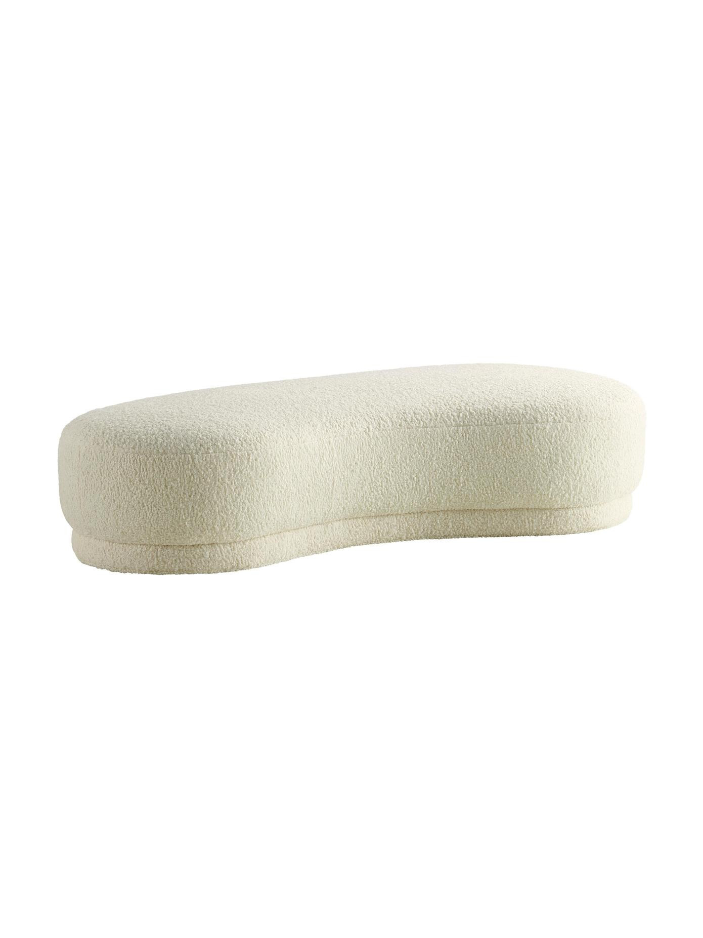 Teddy bench Coconino in cream white | WestwingNow EU