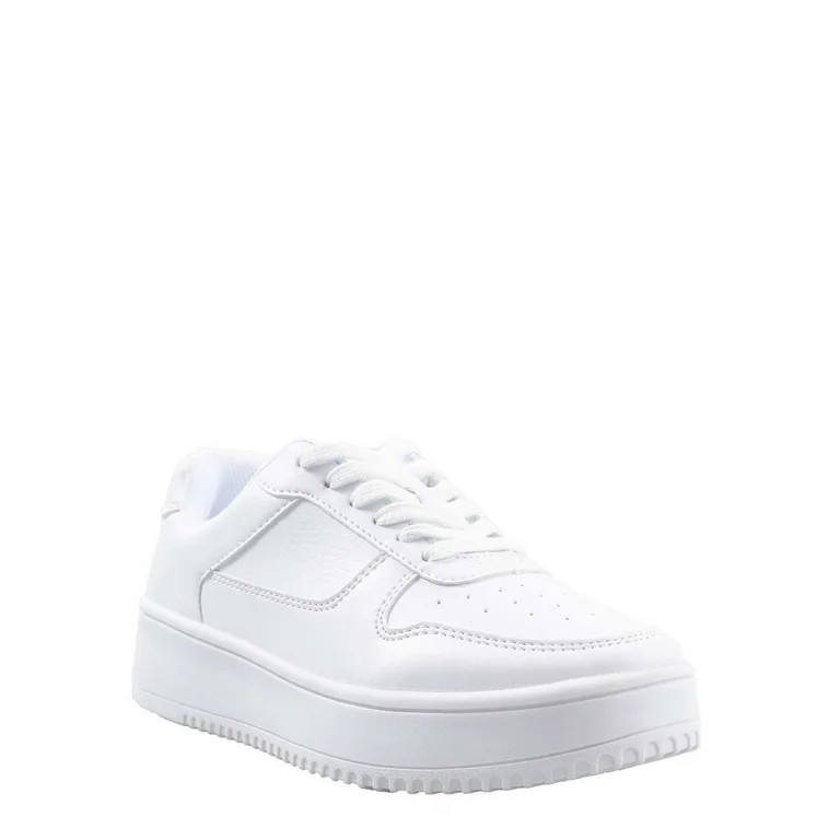 Time and Tru Women's Platform Sneakers, Wide Width Available - Walmart.com | Walmart (US)