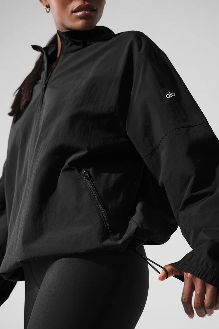 Light Weight Takeaway Track Pullover | Alo Yoga