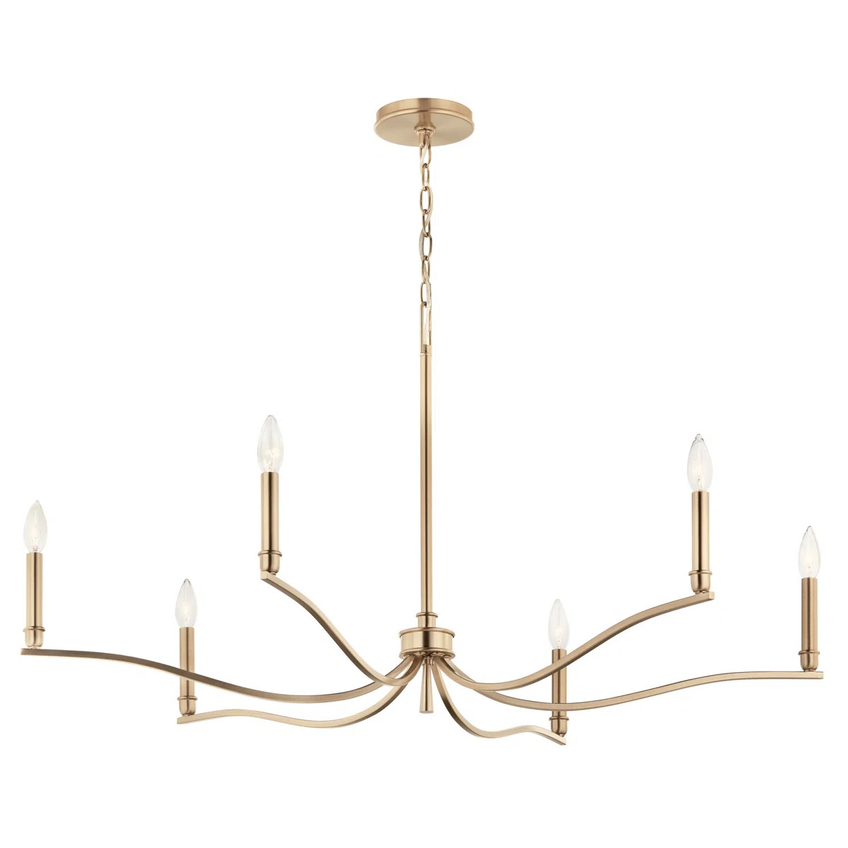Cailidh Steel Dimmable Classic / Traditional Chandelier | Wayfair North America