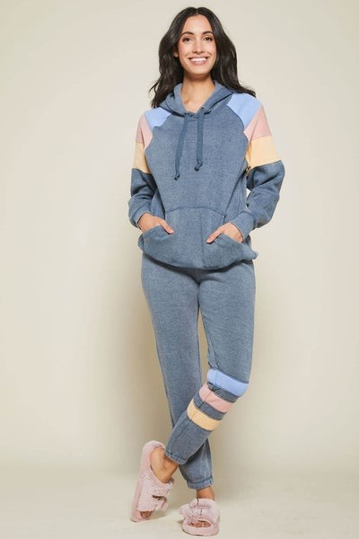 Ocean Drive Multi Stripe Jogger | Social Threads