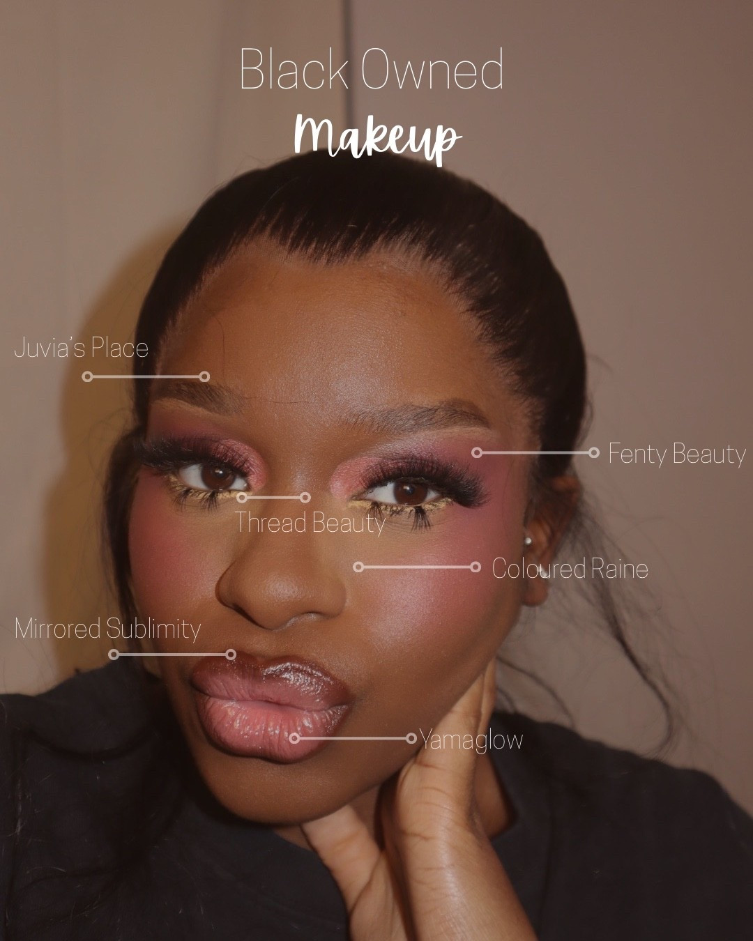 BL^CK H¡s+0r¥ M0n+[=

BASE
@thelipbar Snap Back Serum + Dew Me Moisturizer 
@threadbeauty Face It (140 + 180)
@colouredraine Skin Stix
EYES
@juviasplace i Sculpt, I Shade brow palette 
@fentybeauty Blush (Bubble Bands) 
@colouredraine Liquid Lipstick shade (MUAH) + Purple Blush 
@threadbeauty Paint It (Yellow)
LIPS 
@mirroredsublimity 
@yamaglow High Shine Lip Gloss (Berry Dream)


#LTKgrwm #LTKBeauty #LTKValentine