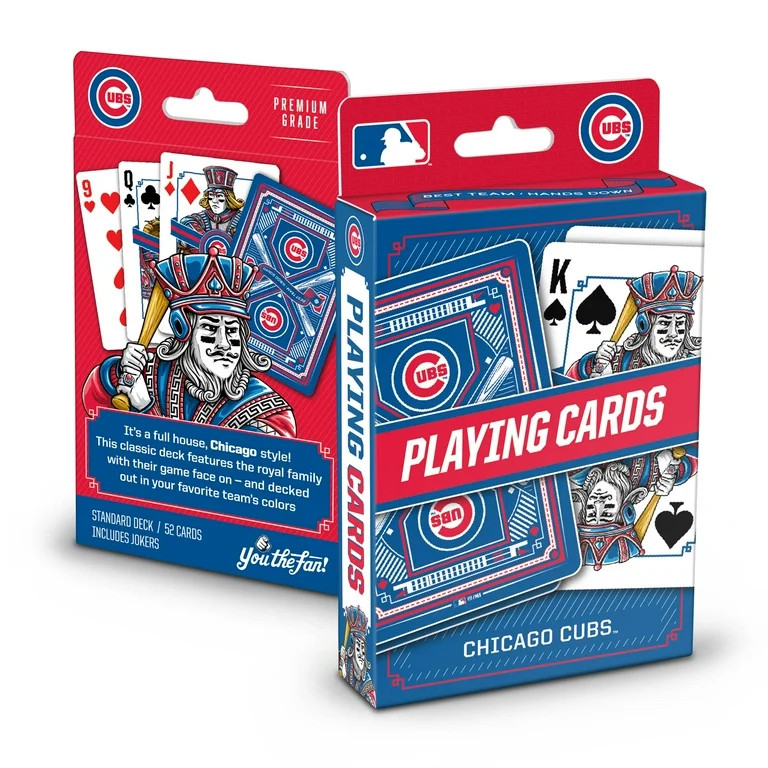 Chicago Cubs Classic Series Playing Cards - Walmart.com | Walmart (US)