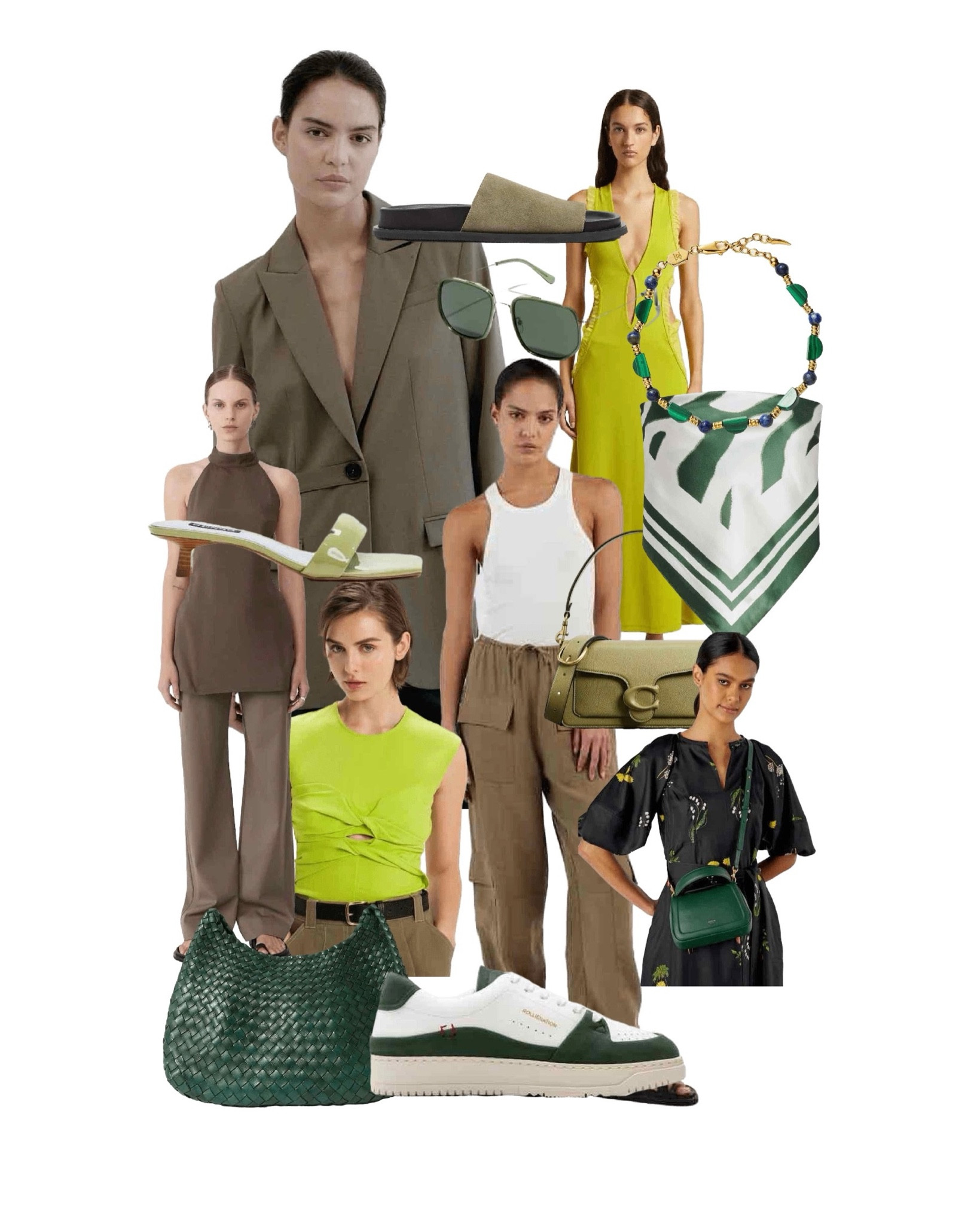 Are you as Green with Envy as we are? The colour of last season is looking to continue this year with muted tones of mucky green/khakis alongside bit pops of lime and emerald green. #GreenwithEnvy #Greensuits #mossgreen 

#LTKMostLoved #LTKSeasonal #LTKaustralia