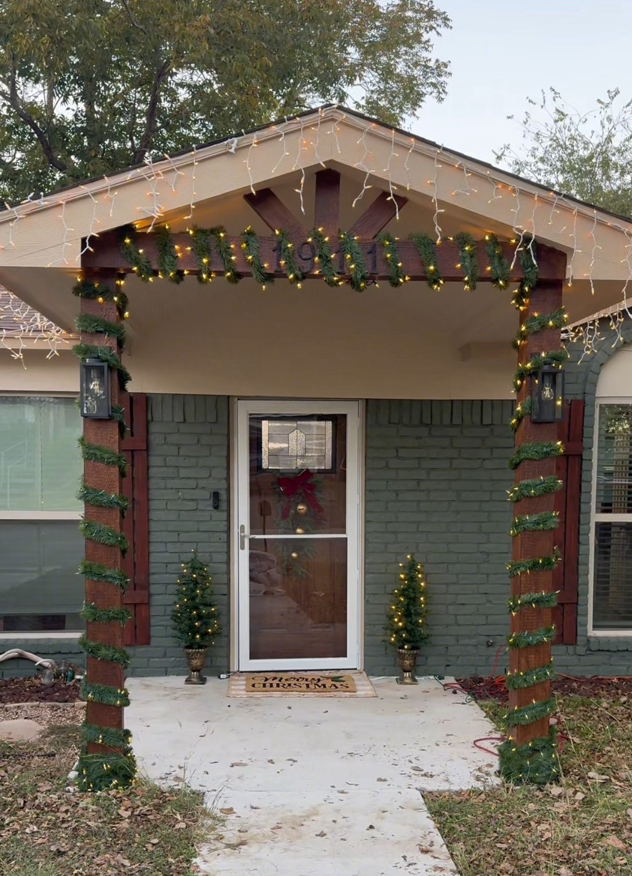 Garland and Christmas lights! Perfect for decorating outdoors! 

#LTKHoliday #LTKSeasonal #LTKHome