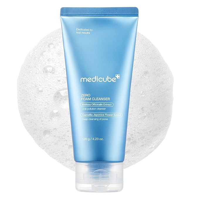 medicube Zero Foam Cleanser for Sensitive Skin - Sebum Control, Moisture Balance, and Pore Minimi... | Amazon (US)