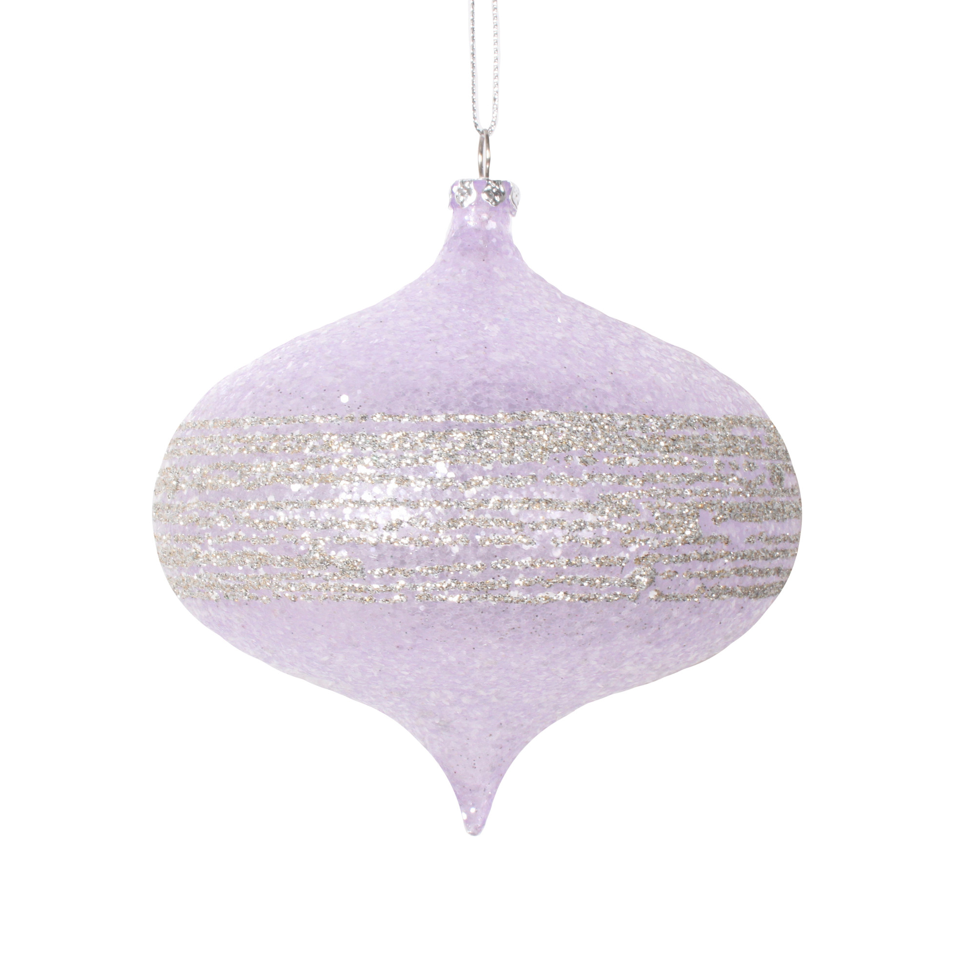 Vickerman 4" Light Purple Onion Ornament, 4 per bag. | Walmart (US)
