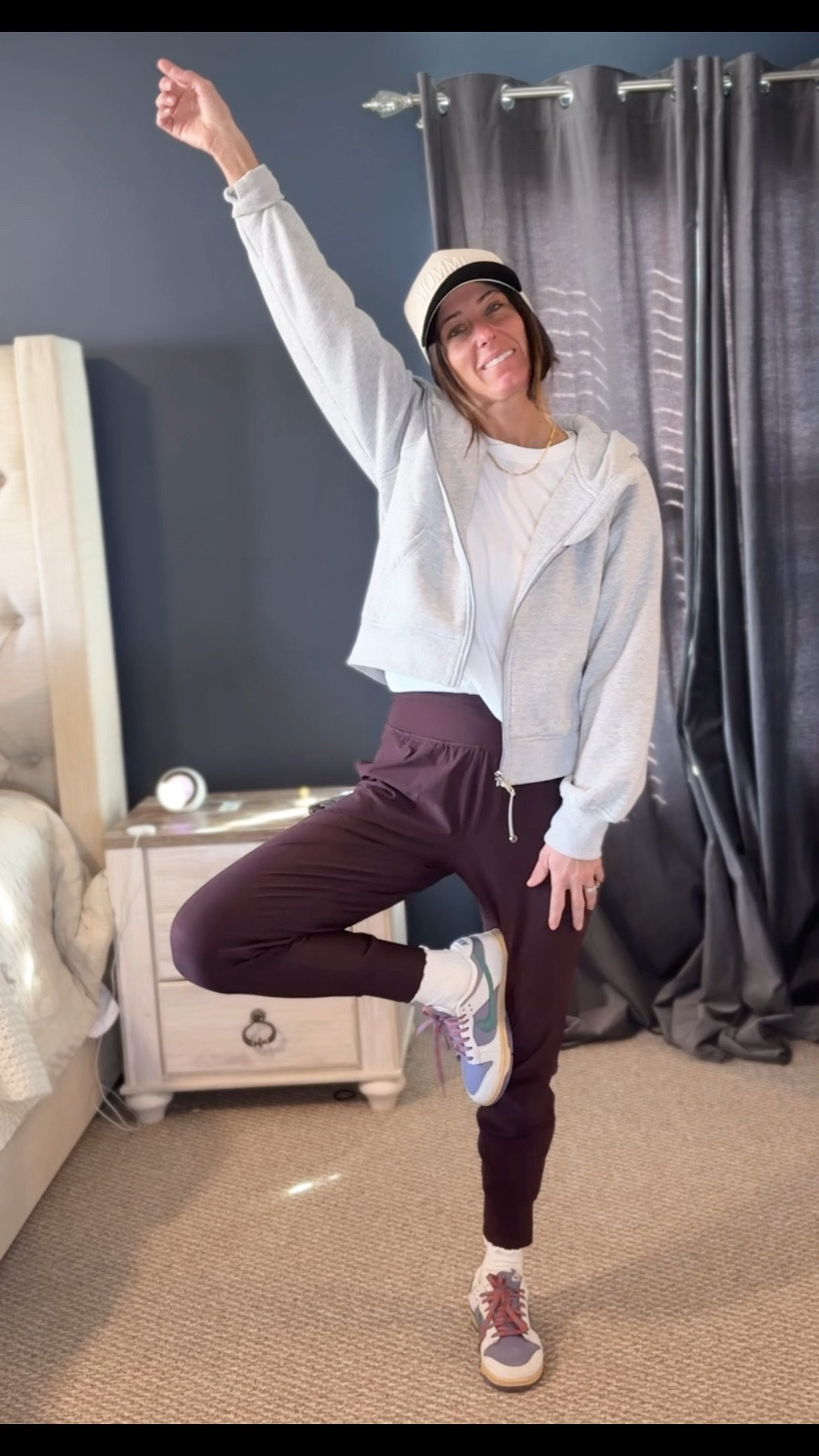My mom on the go OOTD! A super comfortable, effortlessly casual, athleisure outfit! These joggers are on major sale right now and come in several colors!! Budget friendly finds, perfect for all day mom life! Code ASHLEYDUFF for 10% off this hat!

#LTKStyleTip #LTKSaleAlert #LTKActive