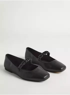 Scrunch Strap Ballet Flat (WW) | Torrid (US & Canada)