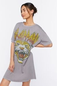 Def Leopard Graphic T-Shirt Dress | Forever 21 | Forever 21 (US)