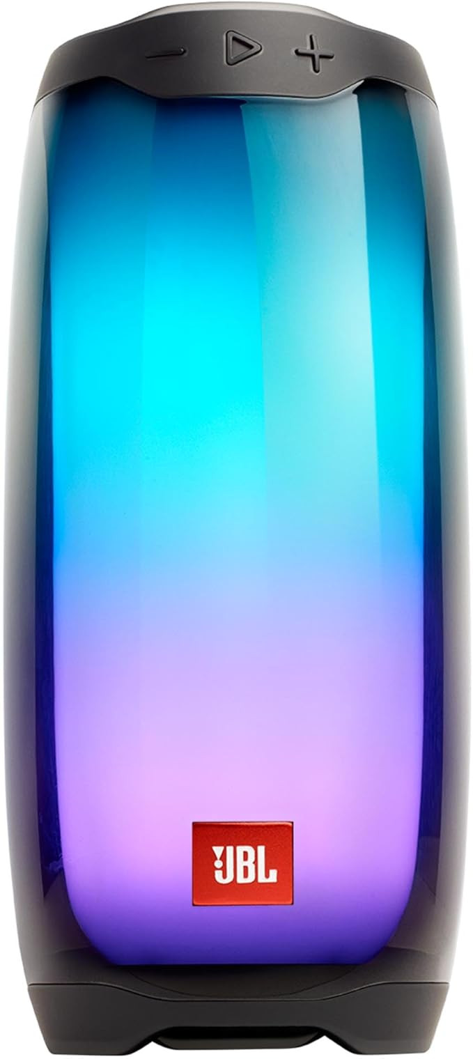 JBL Pulse 4 - Waterproof Portable Bluetooth Speaker with Light Show - Black | Amazon (US)