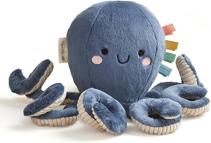 Itzy Ritzy Snuggles Plush Toy – Soft Stuffed Animal for Babies, Kids & Adults – Sensory Ribbo... | Amazon (US)