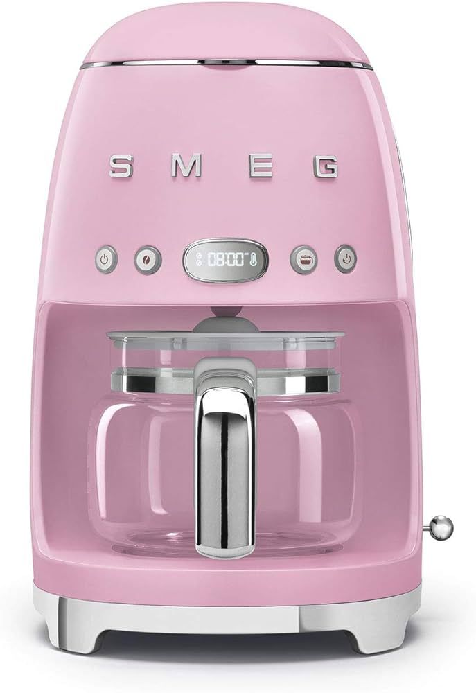 Smeg 50's Retro Pink Drip Coffee Machine | Amazon (US)