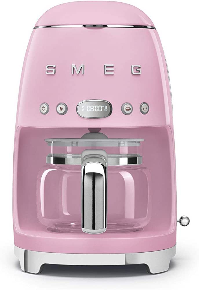 Smeg 50's Retro Pink Drip Coffee Machine | Amazon (US)