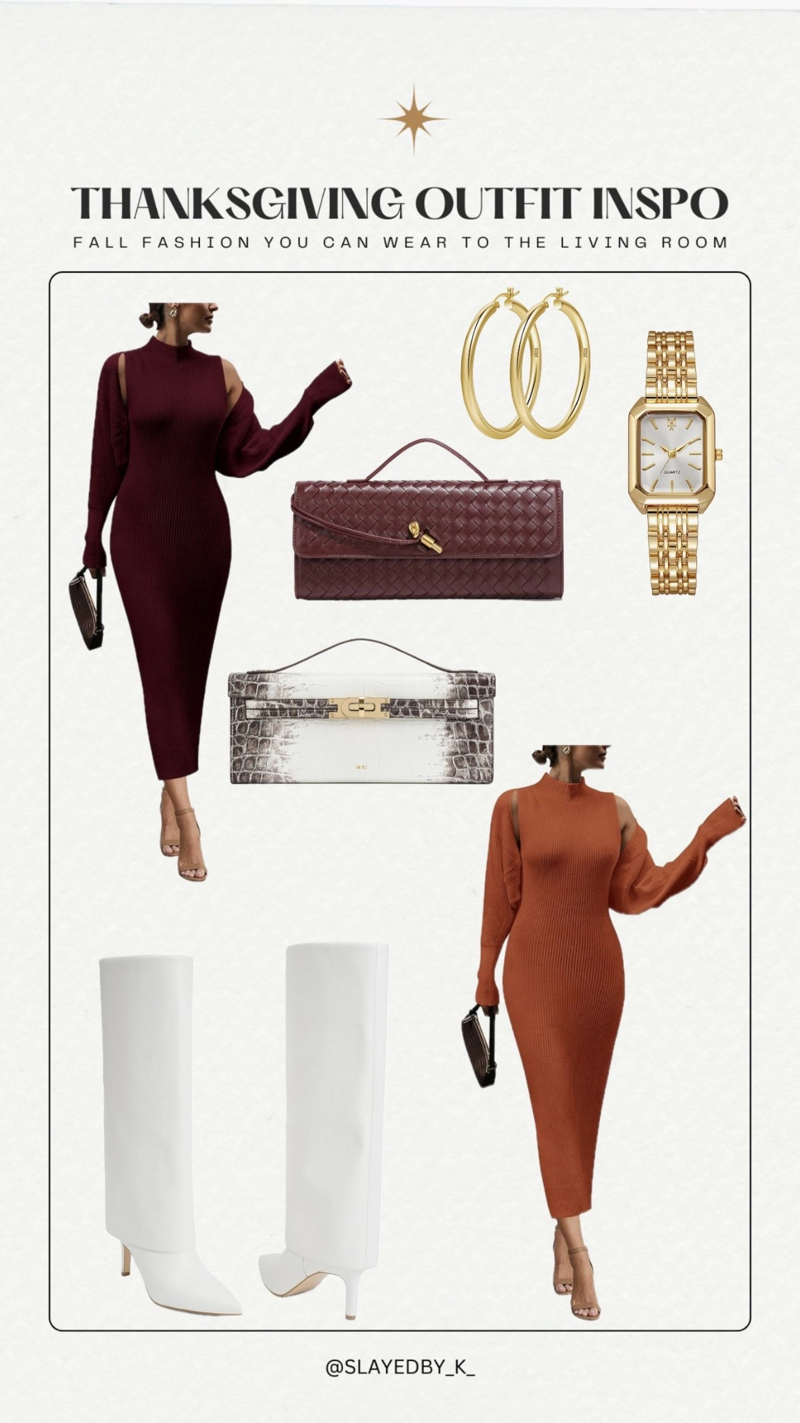 Thanksgiving outfit Inspo 🤎

#LTKStyleTip #LTKSeasonal #LTKHoliday