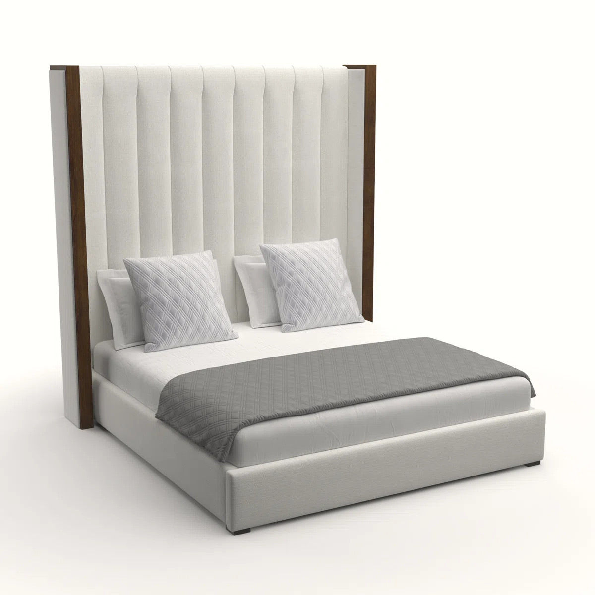 Dipson Upholstered Wingback Bed | Wayfair North America