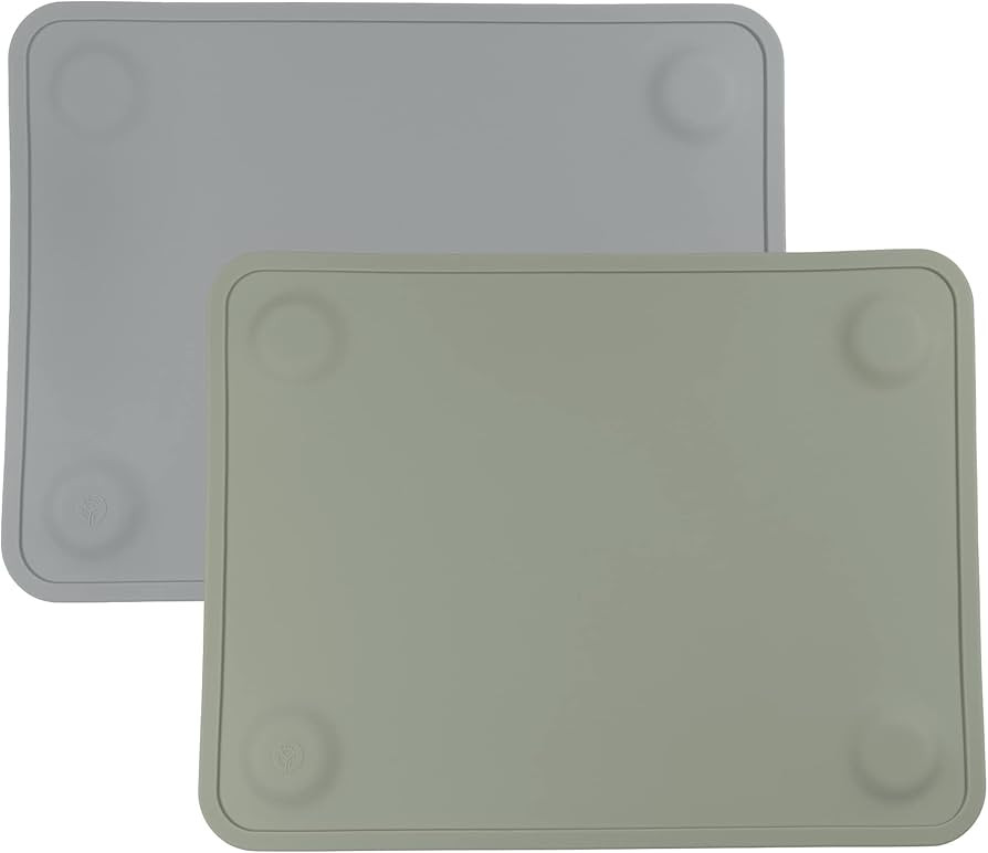 WeeSprout Silicone Suction Placemats for Babies, Toddlers & Kids, Durable Food Grade Silicone wit... | Amazon (US)