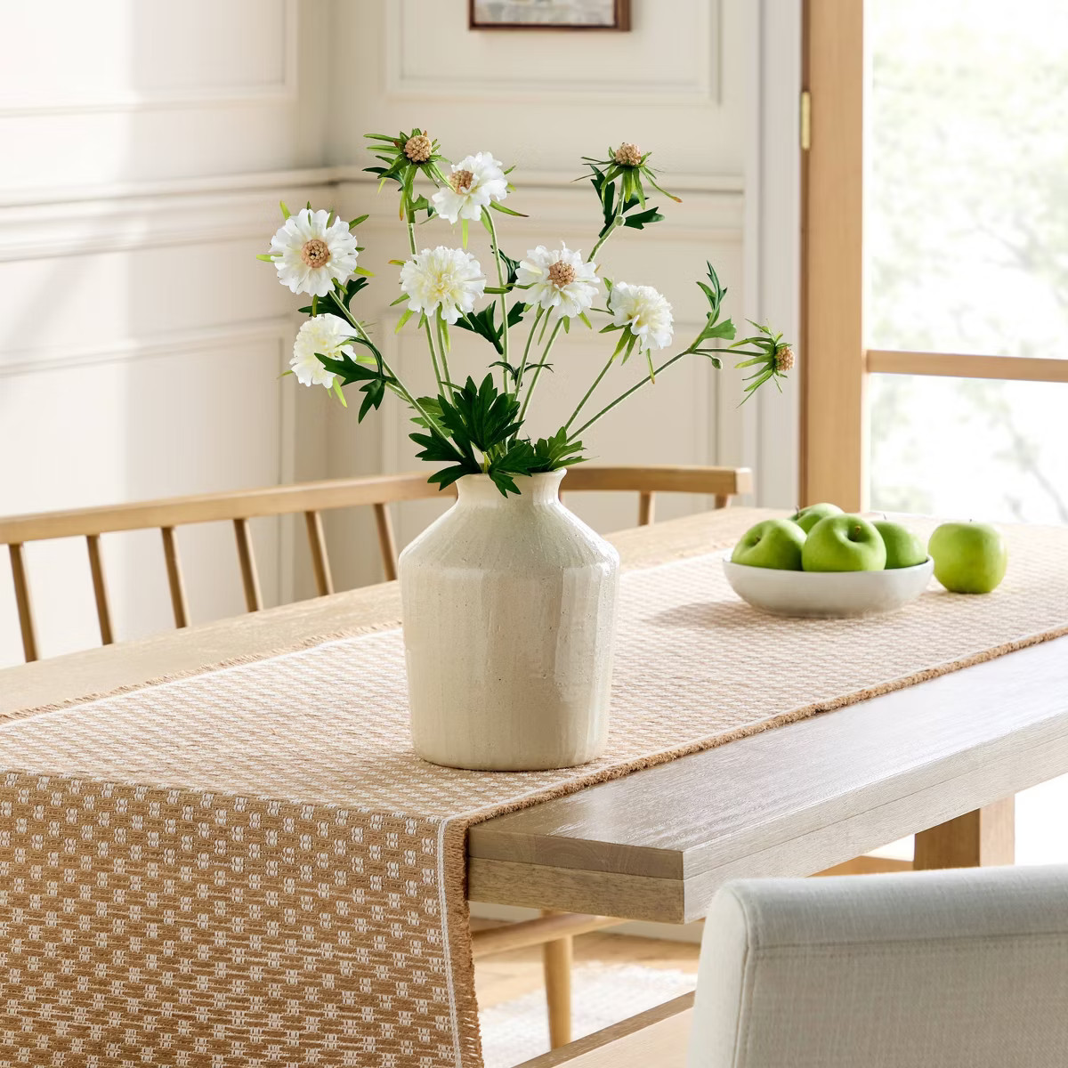 90"x20" Table Runner Jute - Hearth & Hand™ with Magnolia | Target