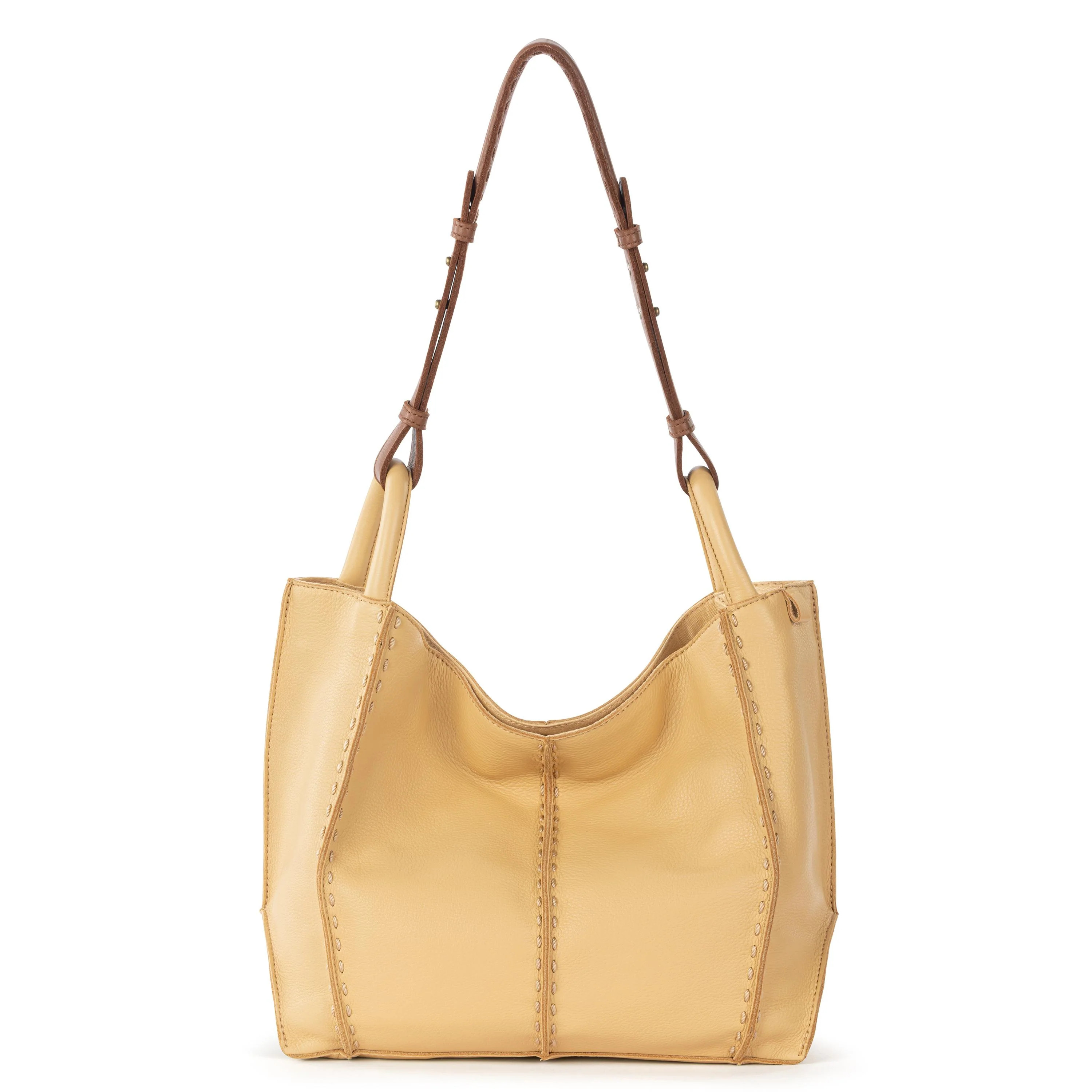 Los Feliz Medium Tote Bag in Buttercup Leather | The Sak
