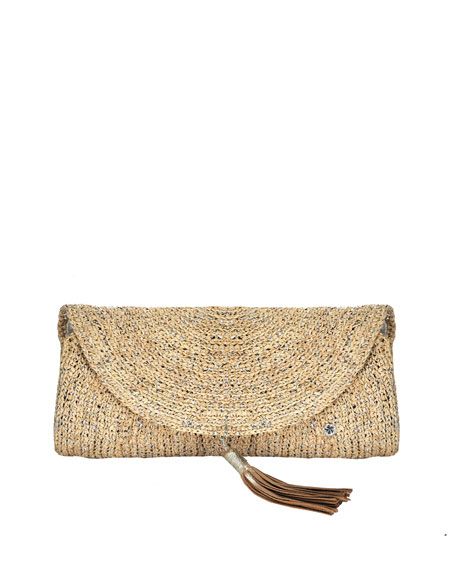Flora Bella Islamora Lux Clutch Bag | Neiman Marcus