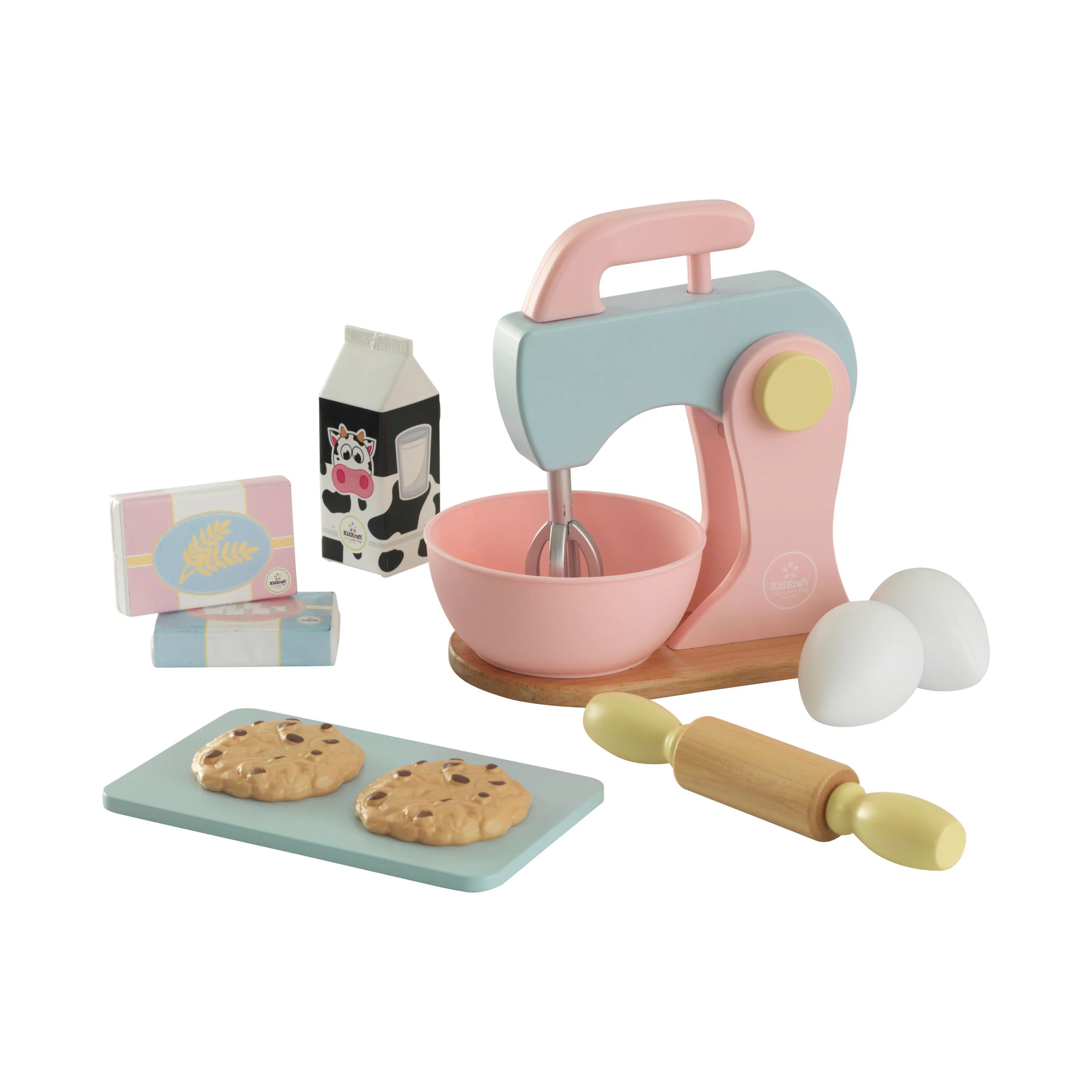 KidKraft Children's Baking Set - Pastel Role Play Toys for the Kitchen | Walmart (US)