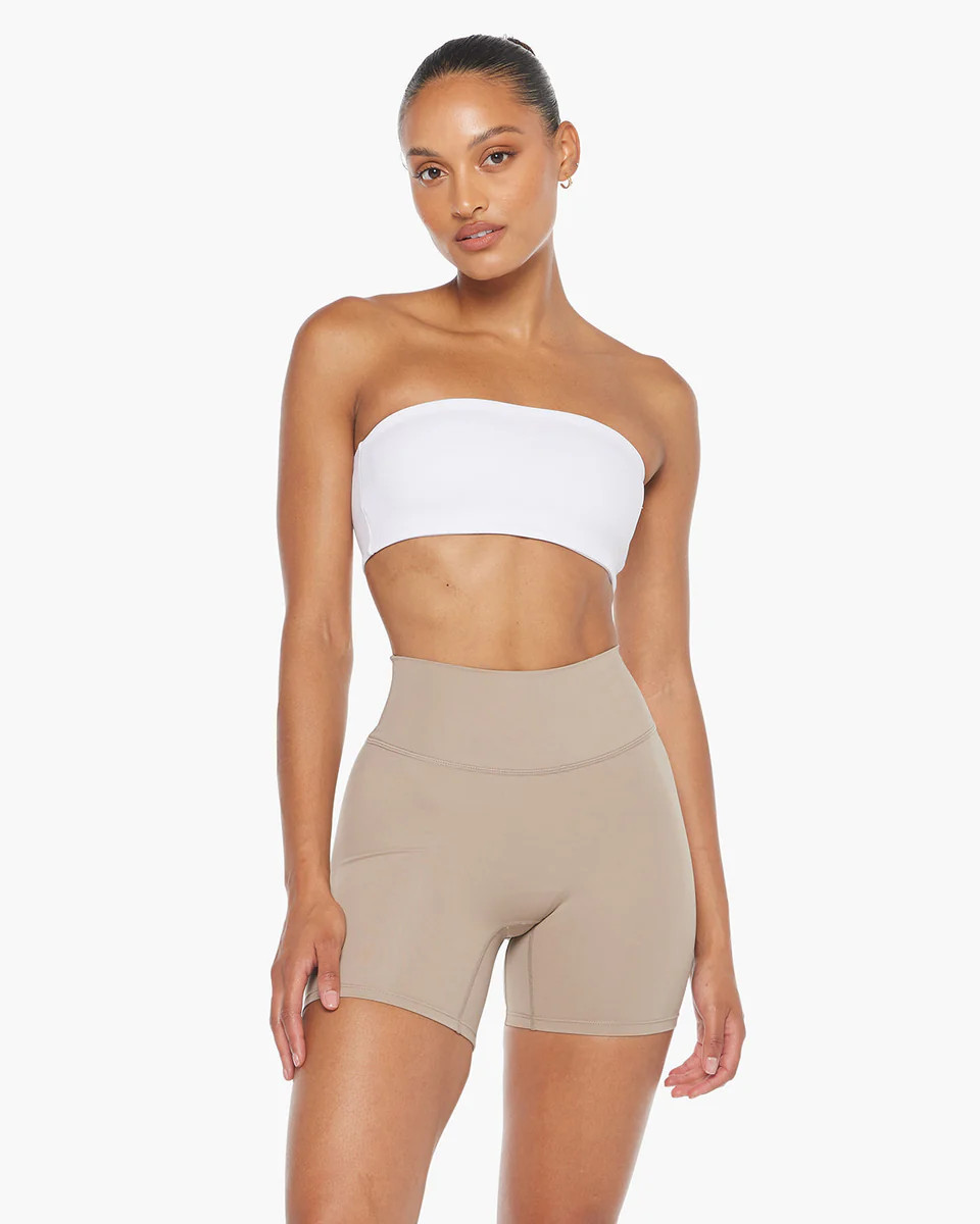 Freedom Form Bandeau | White | Crop Shop Boutique US