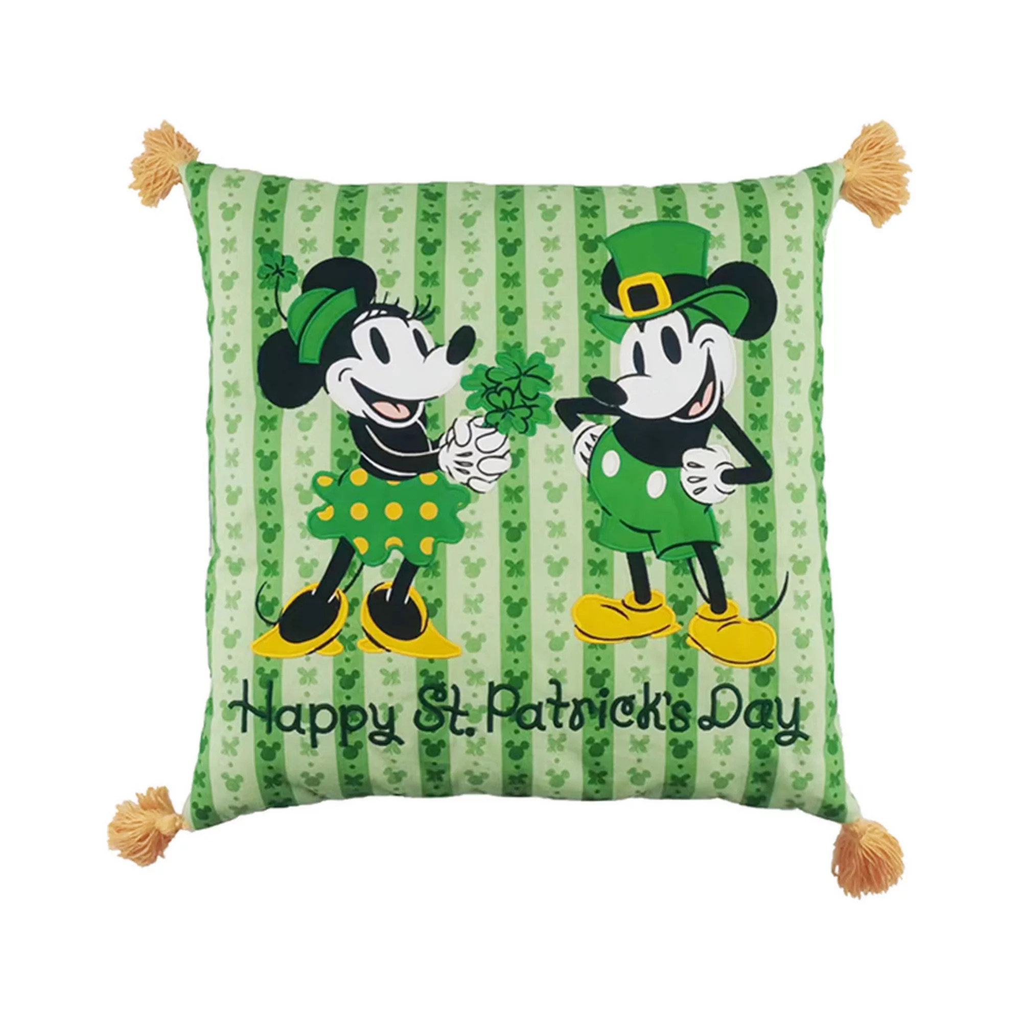 Celebrate Together™ St. Patrick's Day Disney's Mickey & Minnie St. Patrick's Day Pillow | Kohl's