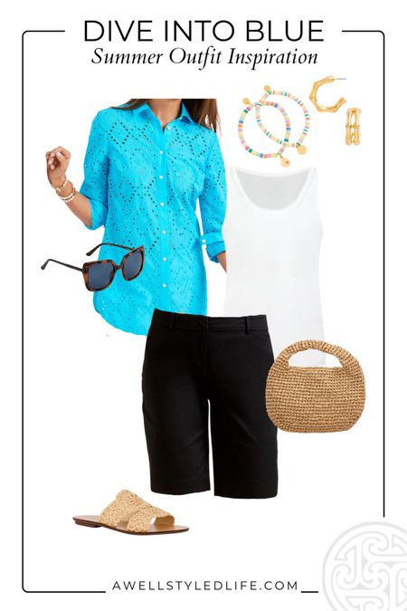 Summer Outfit Inspiration	

Everything from Talbots, and most pieces are on sale!

#fashion #fashionover50 #fashionover60 #summerfashion #summeroutfit #talbots #shortsover50 #shortsover60

#LTKFindsUnder100 #LTKSaleAlert #LTKStyleTip