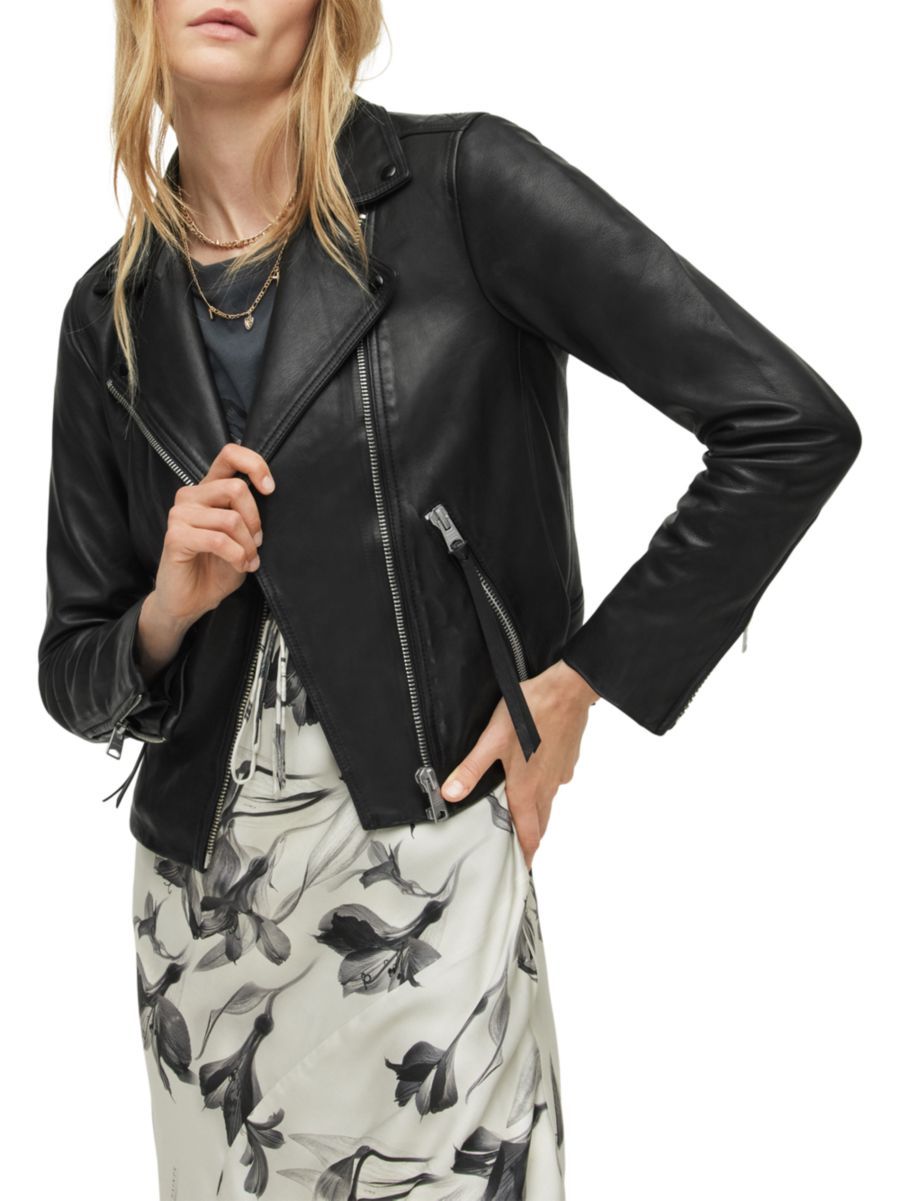 Dalby Leather Biker Jacket | Saks Fifth Avenue