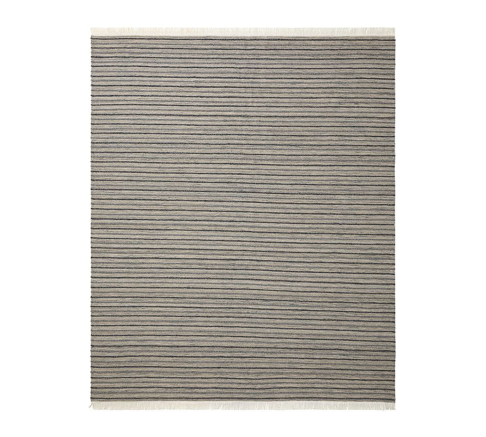 Seabrook Striped Outdoor Performance Rug | Pottery Barn (US)