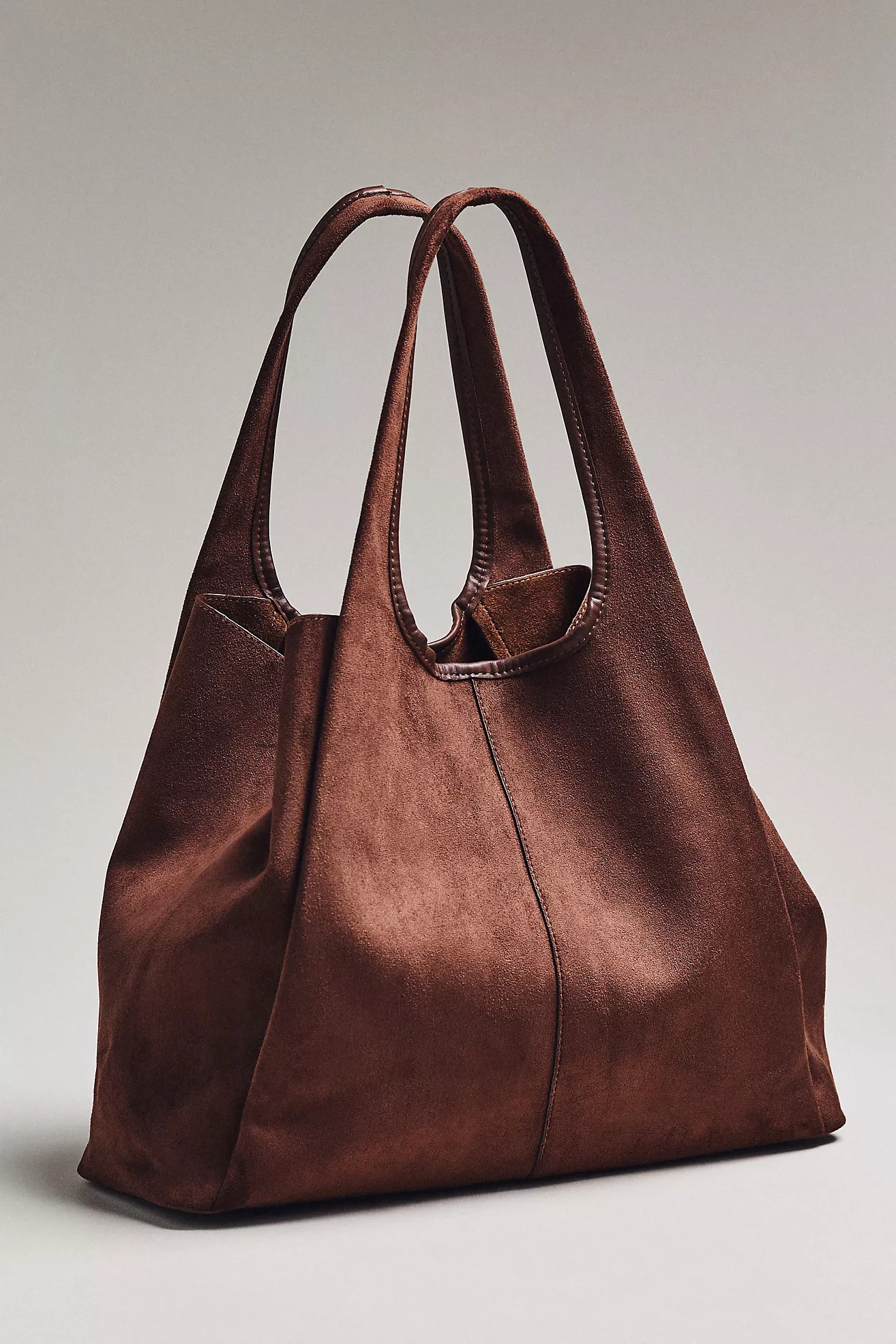 The Utilia Faux Suede Tote | Anthropologie (US)