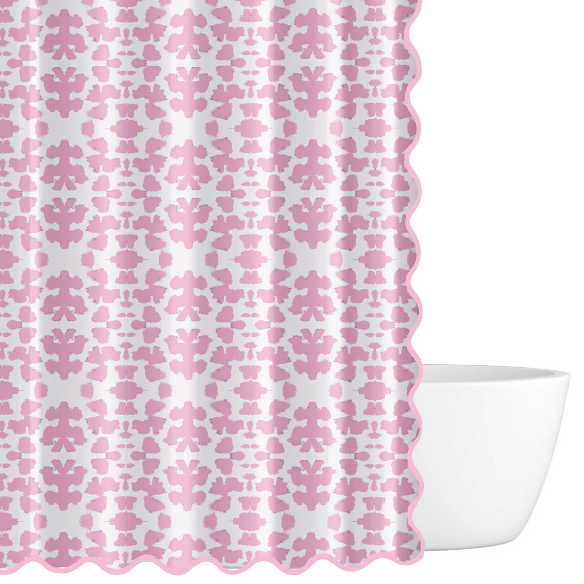 Chintz Pink Shower Curtain | Laura Park Designs