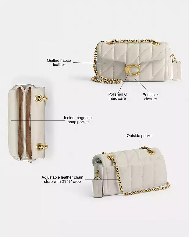 With Pillow Quilting | Coach (US)