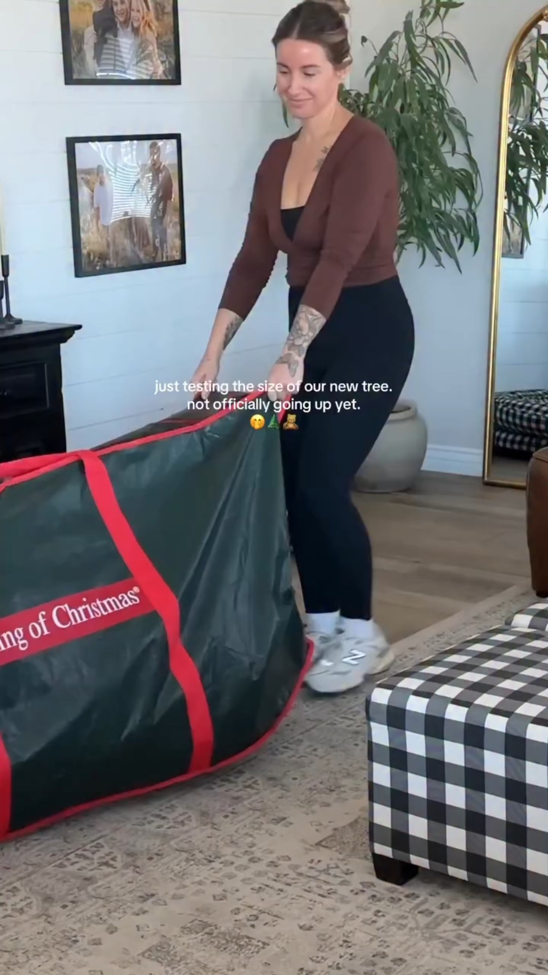 I’m not actually doing it, I’m just testing it. 😜 we officially kick off Oct 31. see ya then.🎄🧸❤️ 