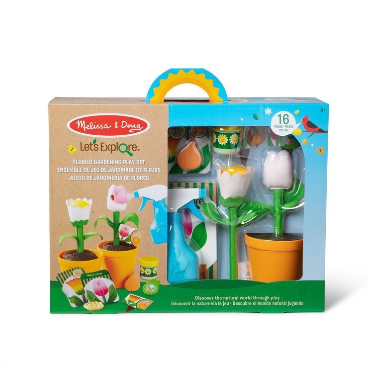 Melissa &#38; Doug Let&#39;s Explore Flower Gardening Play Set | Target