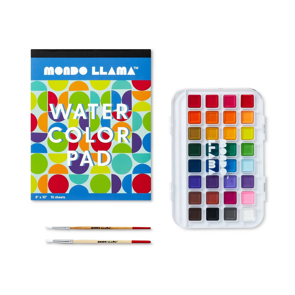 35pc Watercolor Paint Set - Mondo Llama™ | Target