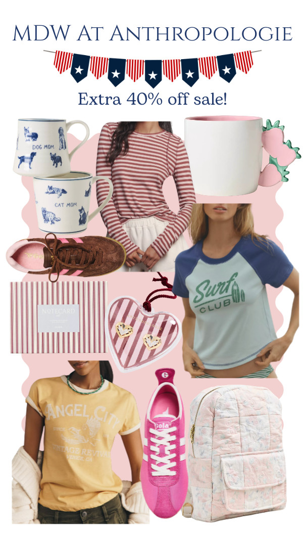 This Memorial Day take an extra 40% off sale items at Anthropologie!  

 #LTKootd #LTKHome #LTKSaleAlert